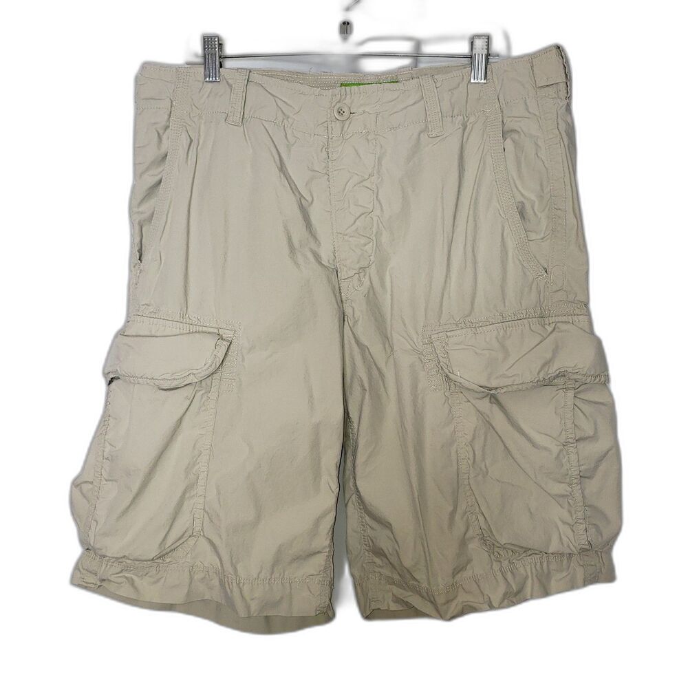 THE GAP Tan Khaki Cargo Shorts Mens Size 36W - Picture 6 of 6